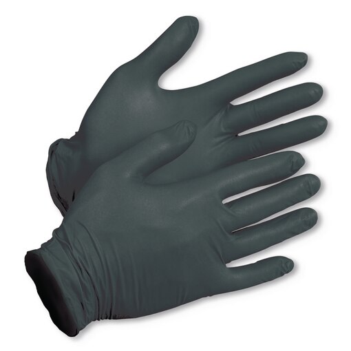 Einweghandschuh ultra strong, Nitril schwarz, Gr. L (9)
